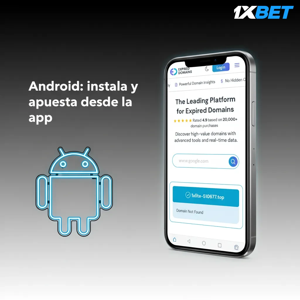 Guía para instalar y apostar en Android 7+: descarga el APK, permite orígenes desconocidos, instala, inicia sesión.