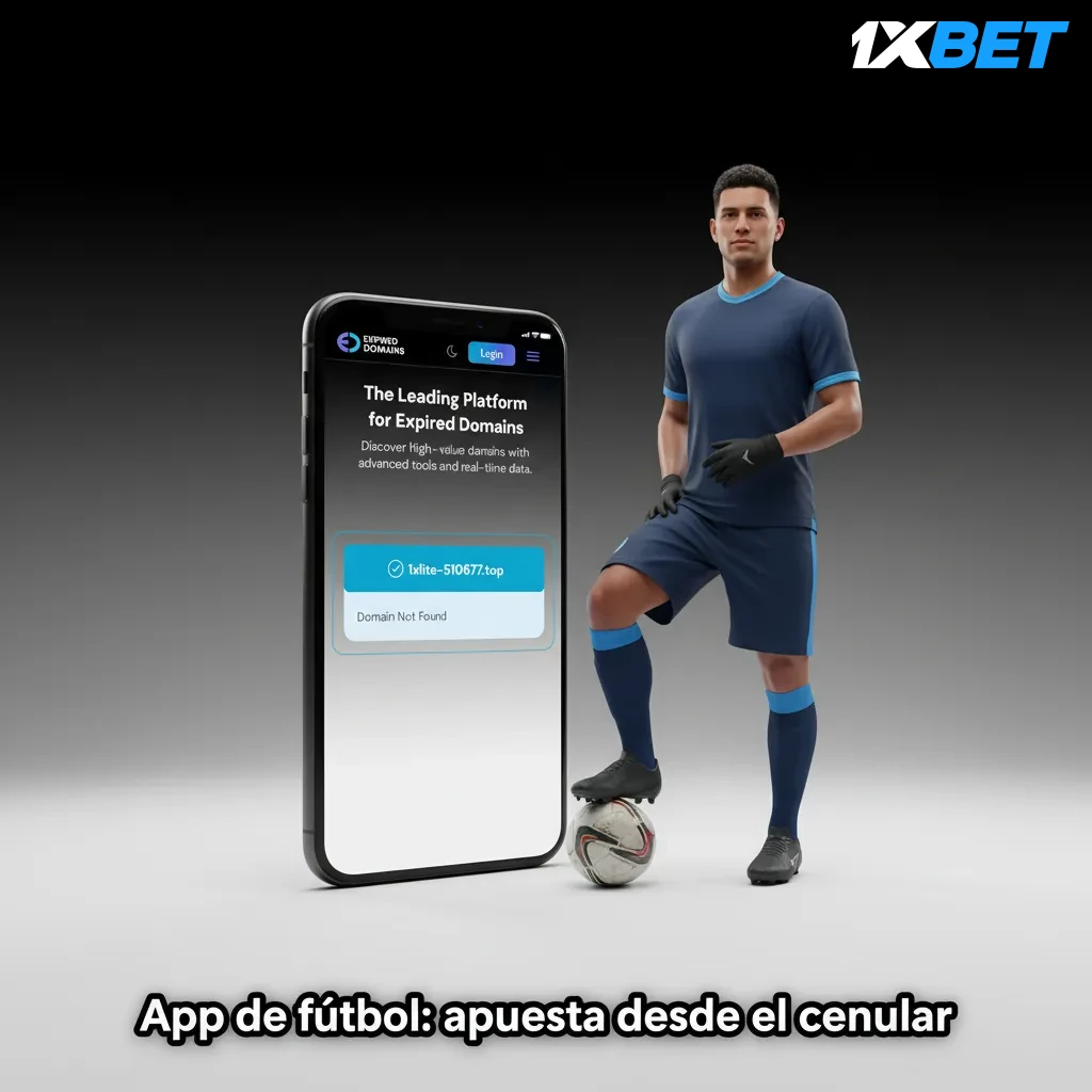 Teléfono con app de apuestas de fútbol: mercados pre y en vivo, alertas, cash out y estadísticas en Android e iOS