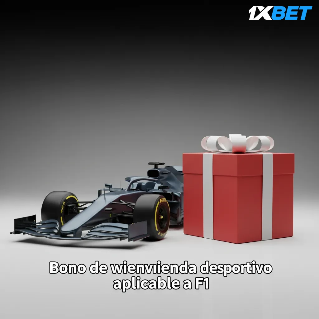Banner de bono de bienvenida deportivo para F1: iguala tu primer depósito. Actívalo en Perfil. Requisitos y T&C aplican.