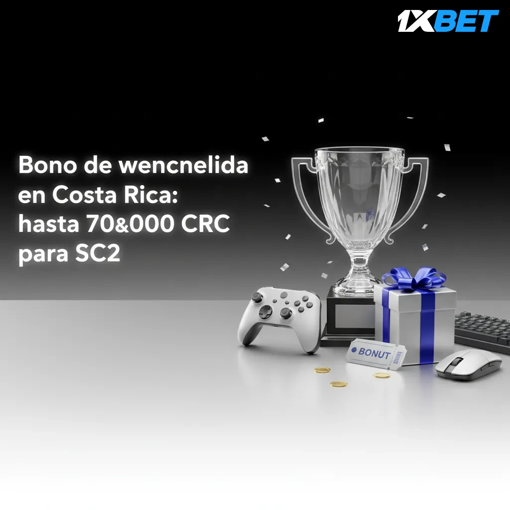 Bono de bienvenida en Costa Rica: hasta 70.000 CRC para SC2; pasos de depósito y requisitos de apuesta.
