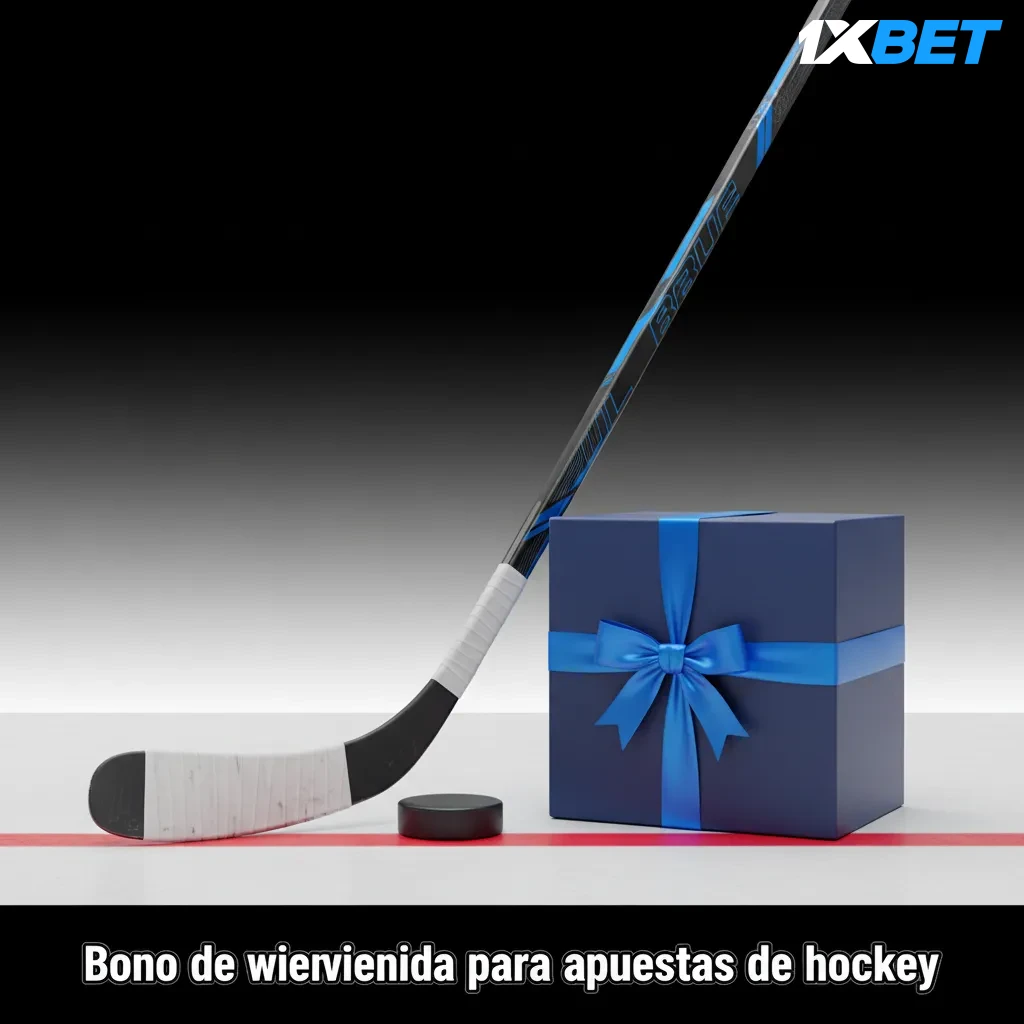 Bono de bienvenida 100% hasta $100 para apuestas de hockey; rollover 5x, mín cuota 1.40, 30 días, 18+.