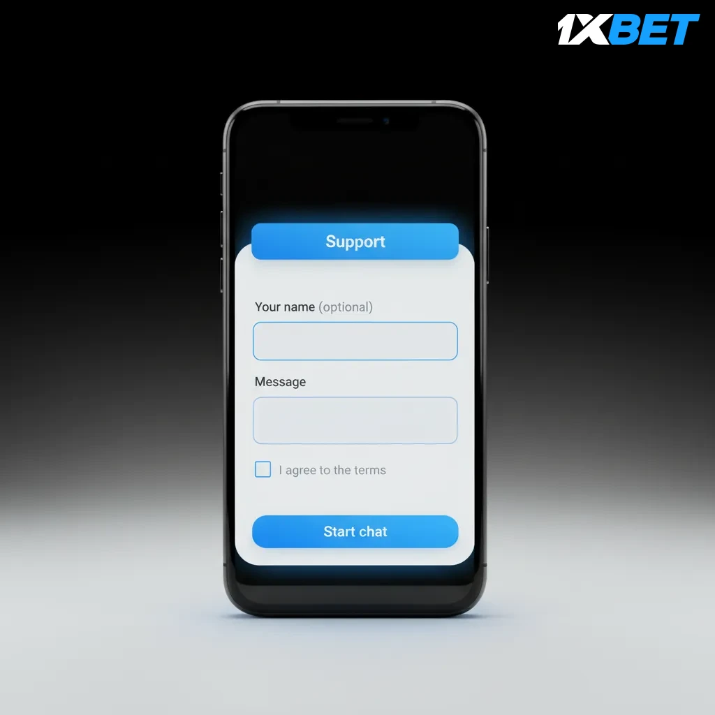 Pantalla de inicio de sesión de la app 1xbet: ingresa correo/ID y contraseña o usa Face ID/Touch ID para acceder.