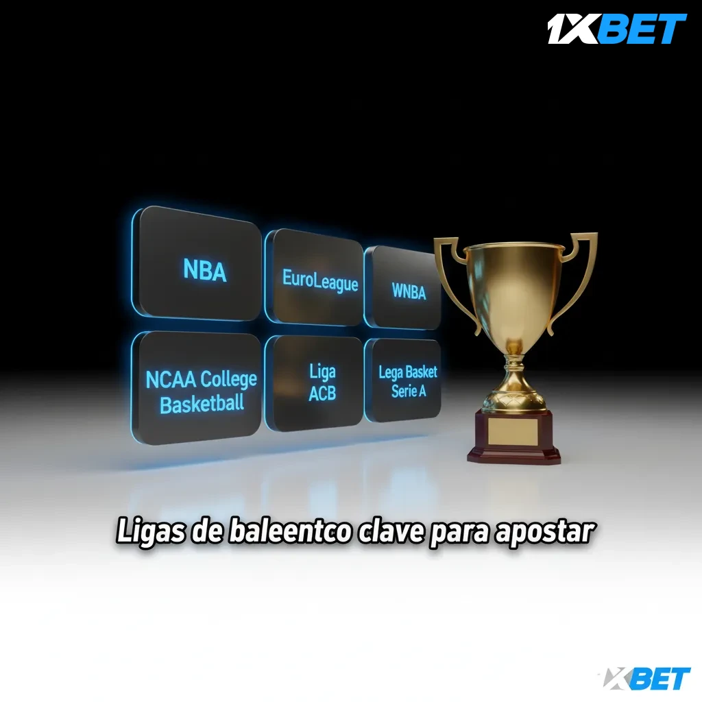 Lista de ligas clave para apostar en baloncesto y mercados: NBA, WNBA, EuroLeague, NCAA, ACB, FIBA, CBA/NBB.