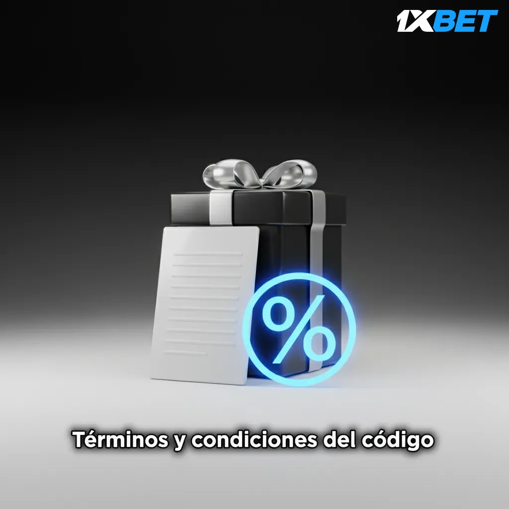 Lista de Términos y Condiciones del código 2025: +18, uso único, depósito mínimo, rollover, verificación y caducidad.