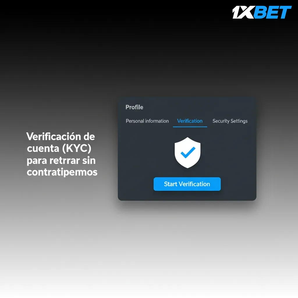 Proceso KYC para retirar: revisar perfil, subir DNI/pasaporte y comprobante de domicilio, selfie y esperar aprobación.