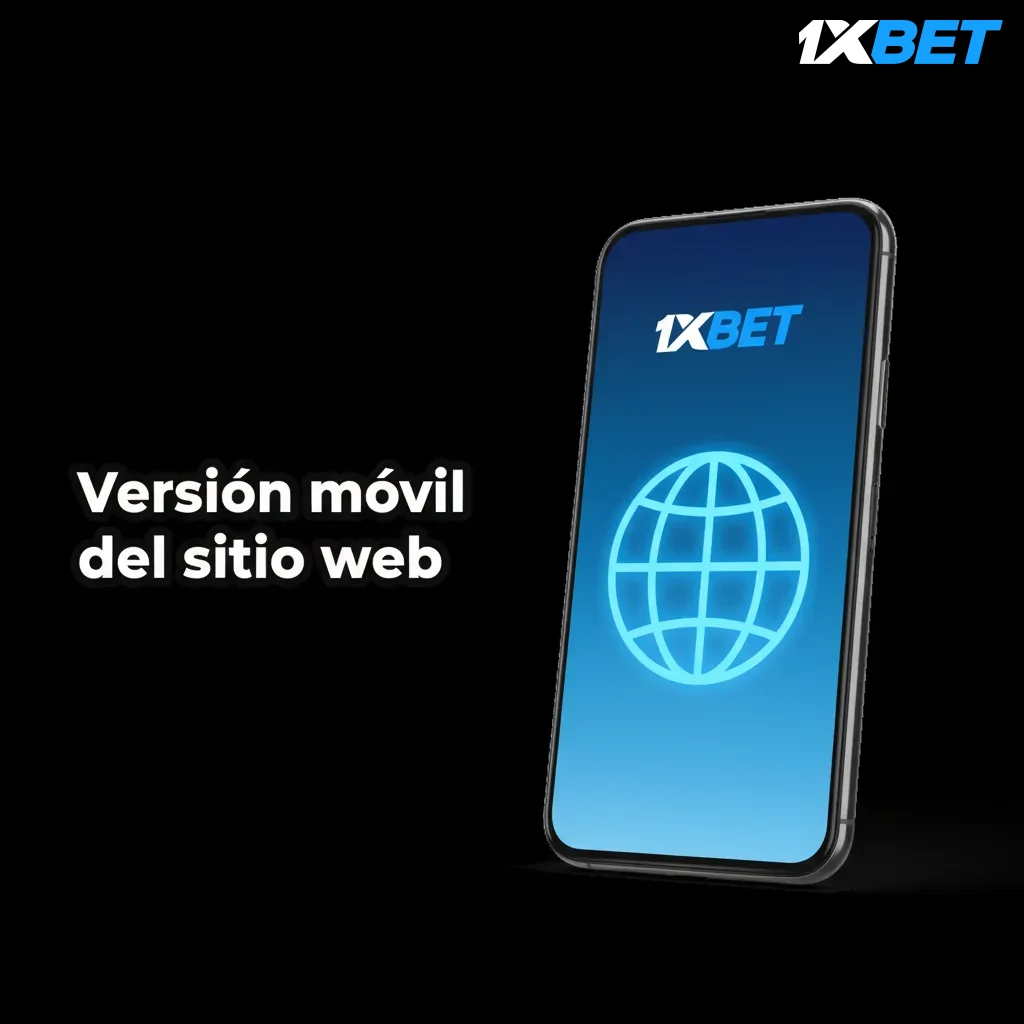 Sitio web móvil optimizado en smartphone y tablet con apuestas, casino, pagos y soporte, sin instalar apps.