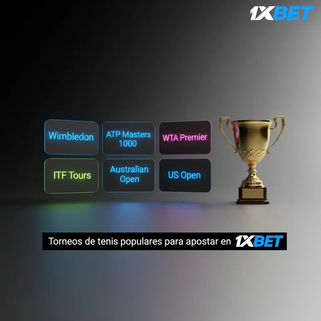 Calendario de tenis y apuestas: Grand Slams, ATP Masters 1000, WTA 1000, ATP 500/250 y Challenger