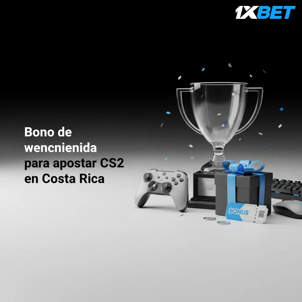 Banner de bono de bienvenida CS2 en Costa Rica: 70.000 CRC por primer depósito para apuestas.