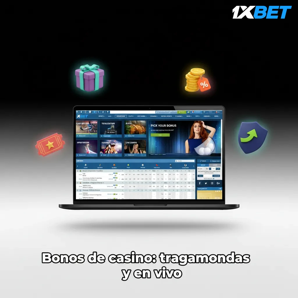 Bonos de casino: recarga de slots, cashback semanal, torneos, casino en vivo y Drops & Wins diarios.
