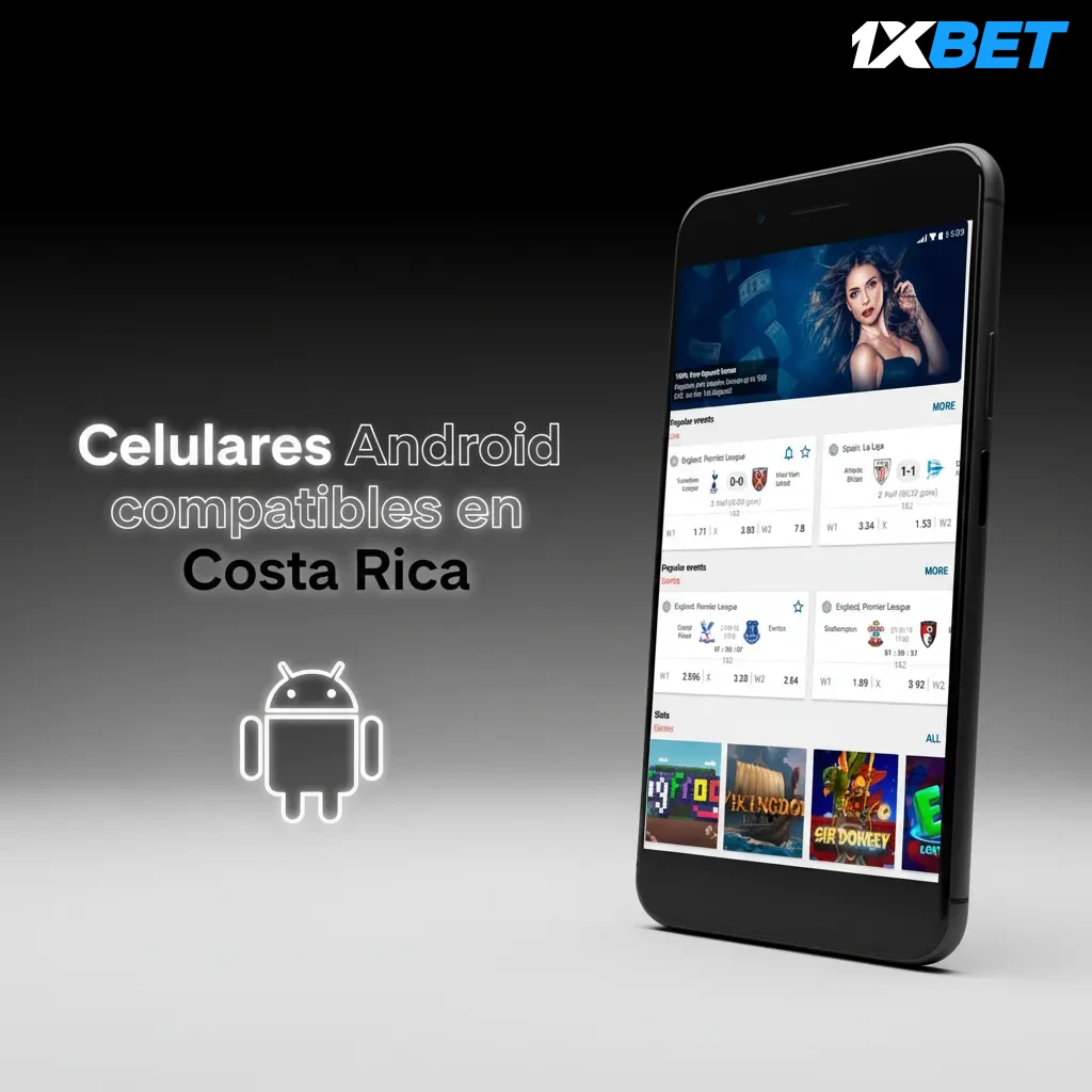 Lista de celulares Android compatibles en Costa Rica: Samsung A14/A34/A54, S21 FE/S22/S23, Redmi Note 11/12, y más.
