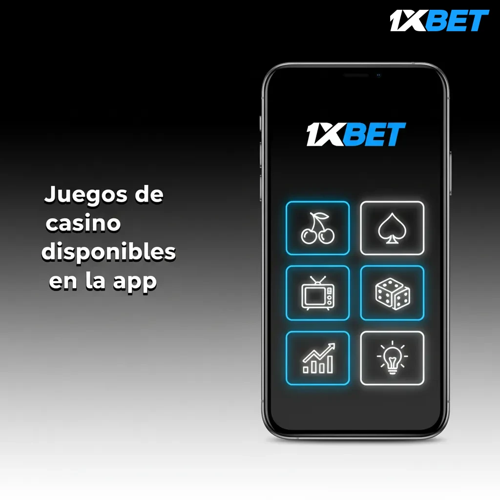 Pantalla de app de casino con slots y mesas en vivo: Book of Dead, Gates of Olympus, Sweet Bonanza, Ruleta, Blackjack.