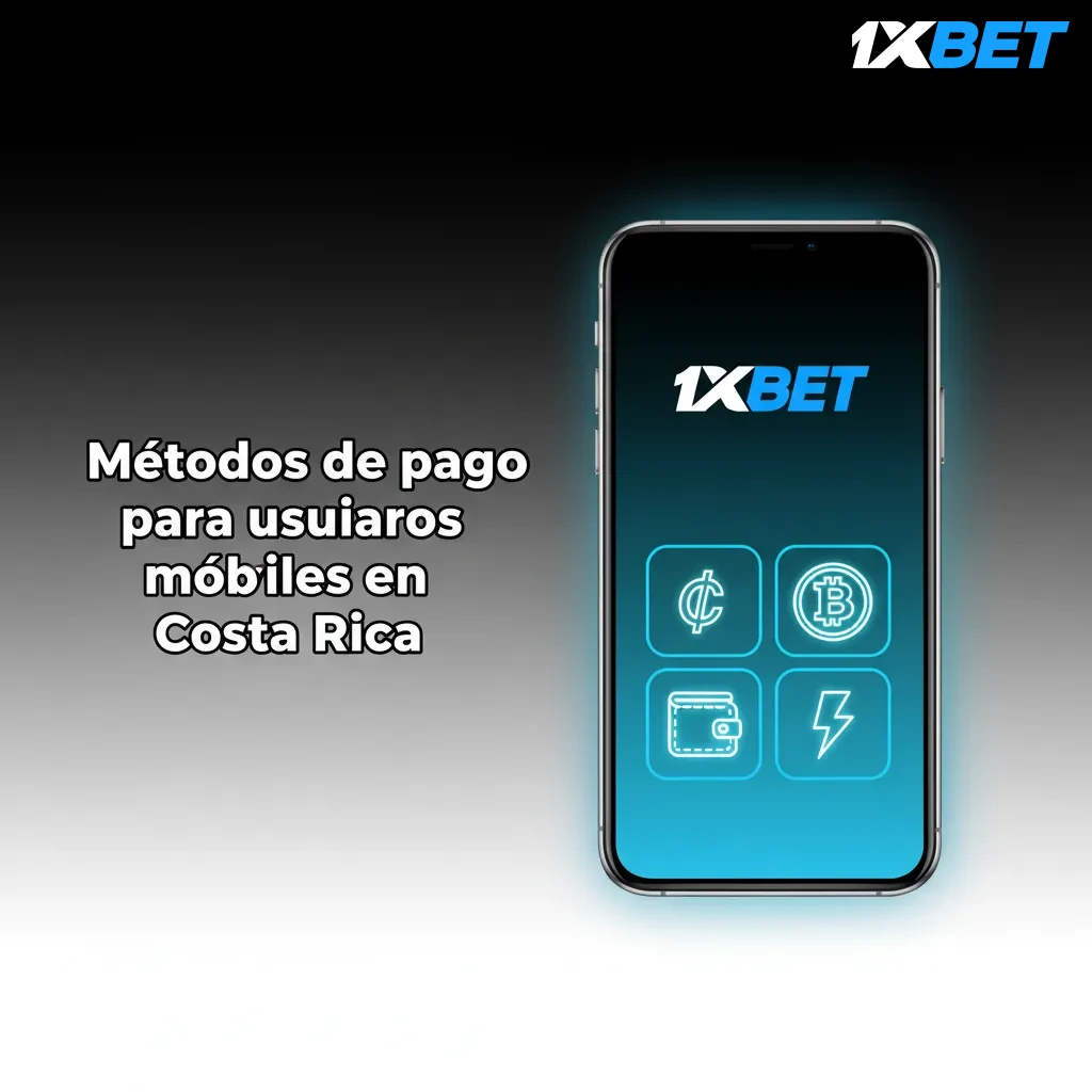 Métodos de pago móviles en Costa Rica: CRC y USD; depósitos 1 USD, retiros 1.5 USD; Visa, Mastercard, Skrill, cripto