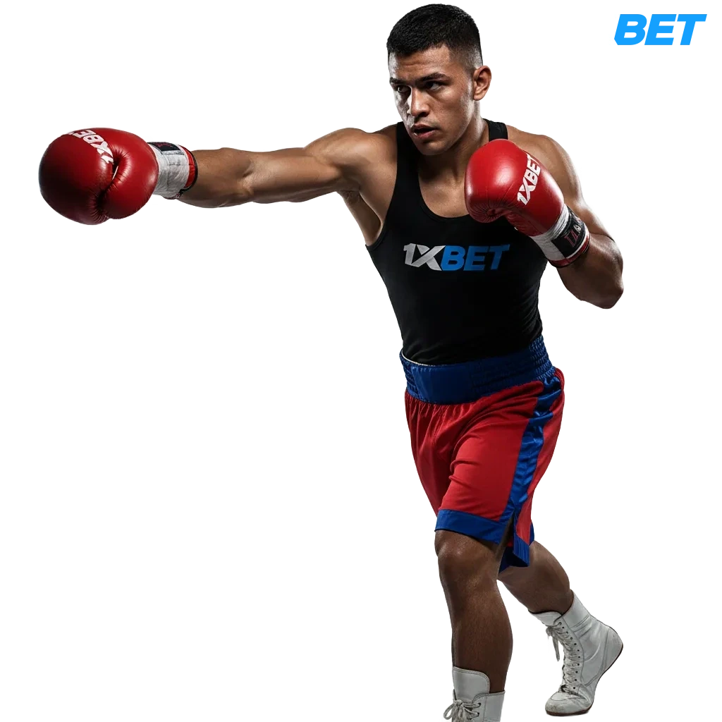 Banner de 1xBet: apuestas MMA en Costa Rica, mercados en vivo y previos, cuotas en tiempo real para UFC, bono de bienvenida.