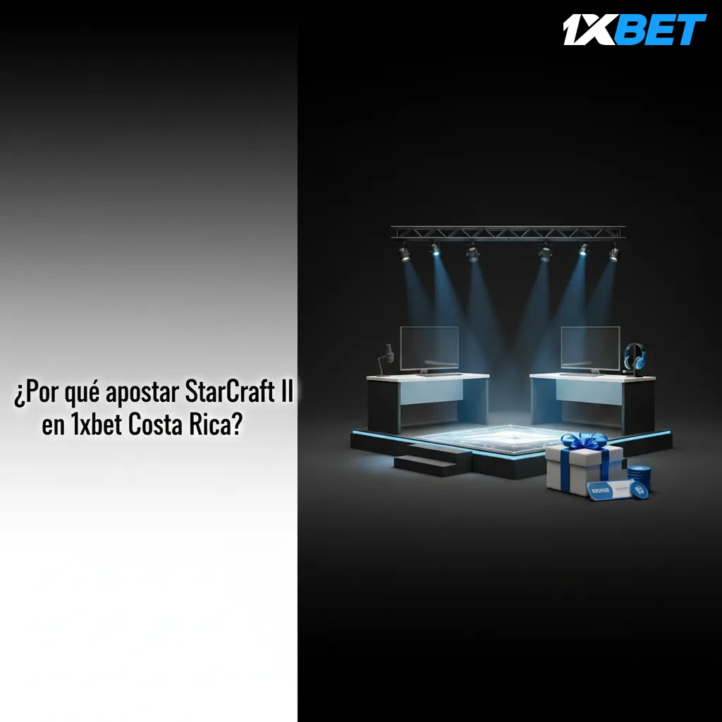 Apuesta StarCraft II en 1xBet Costa Rica: bono 70 000 CRC, soporte 24/7, pagos locales, app rápida.