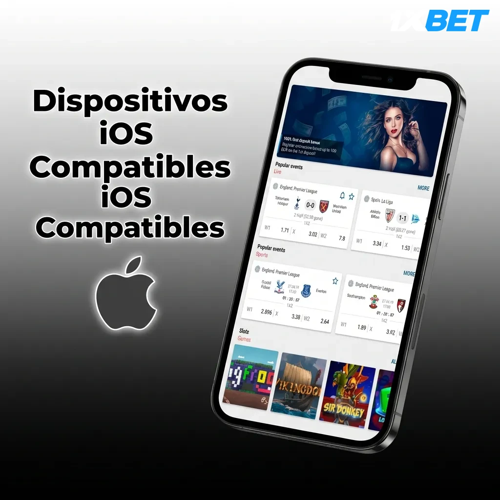 List of compatible iOS devices including iPhone X through iPhone 15 series and iPad models from 2017 onwards