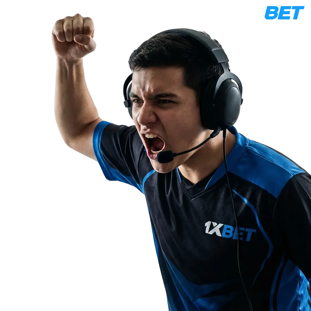 E-sports betting interface showing competitive gaming matches and odds on 1xbet Costa Rica platform