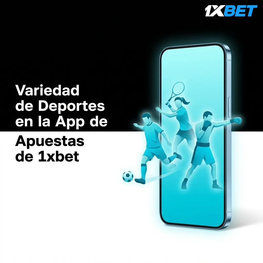 1xbet app displaying diverse sports betting options including football, basketball, tennis, and eSports with live streaming