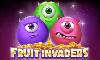 1xBet Costa Rica Fruit Invaders game logo