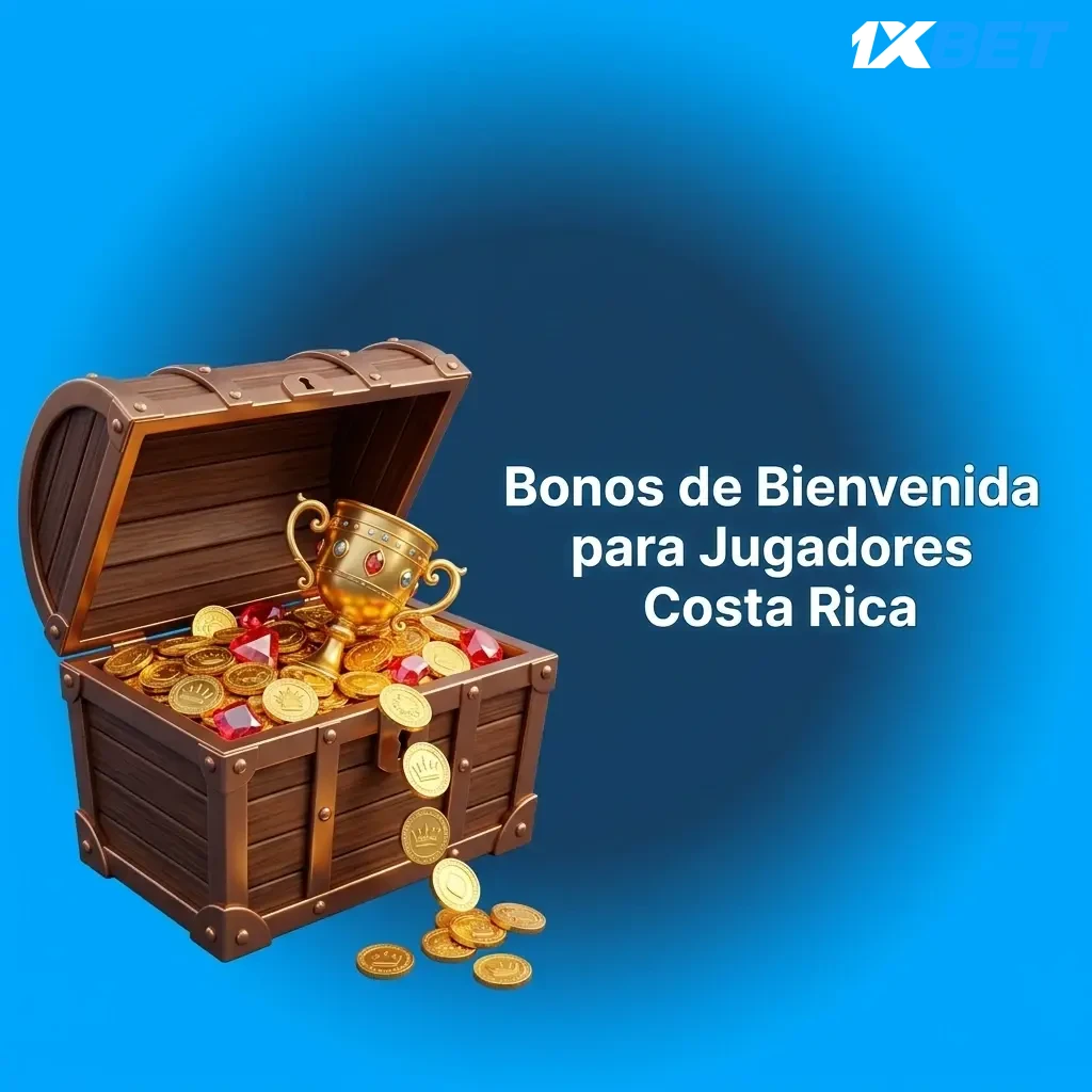 Bonos de bienvenida 1xbet para jugadores de Costa Rica: deportes y casino con hasta 1,000,000 CRC