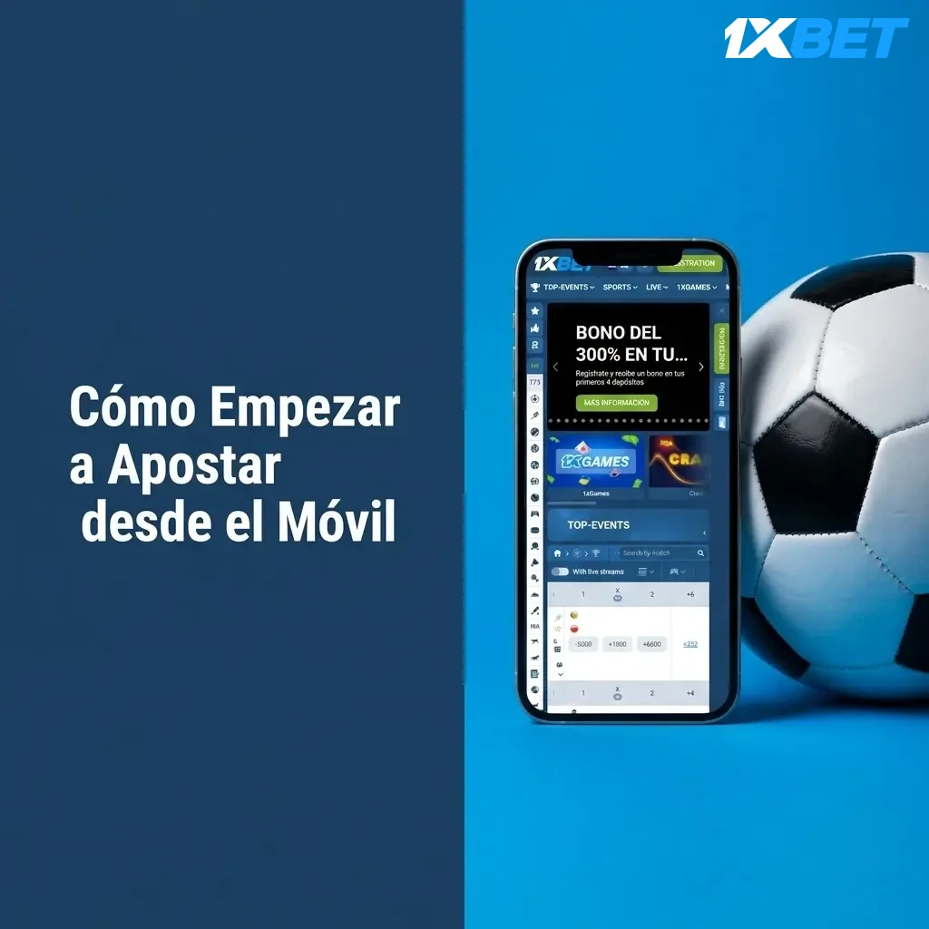 Guía paso a paso para apostar en 1xbet desde el móvil: acceso, selección y confirmación