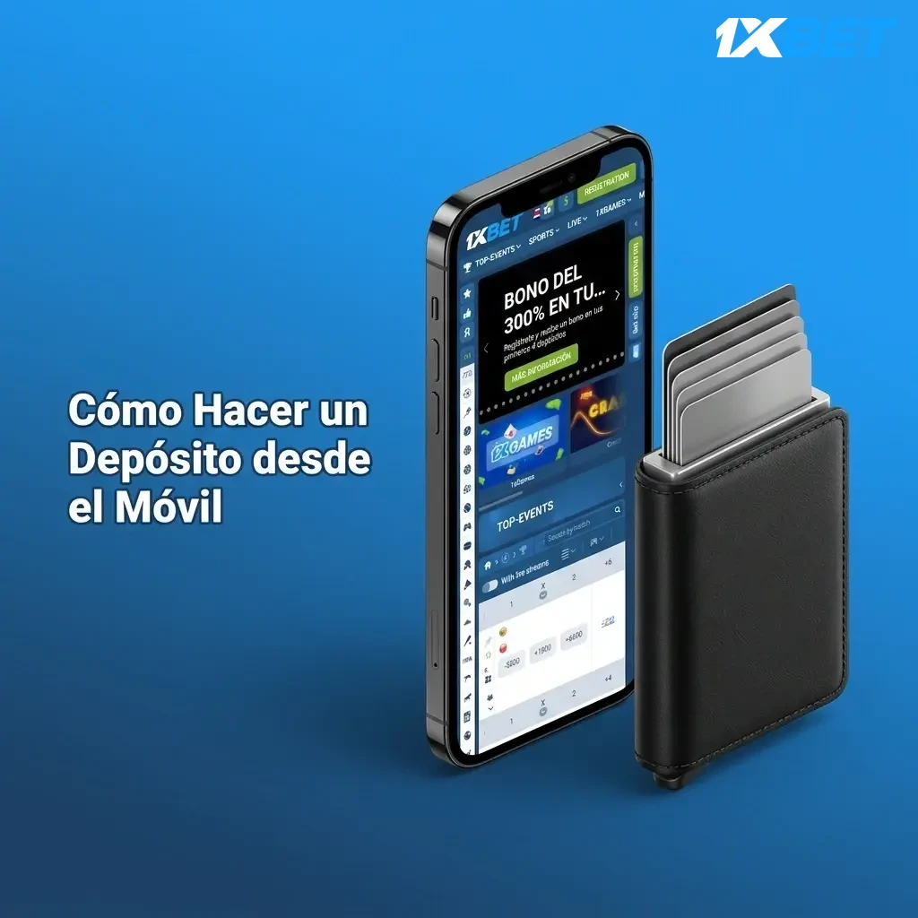Guía para hacer un depósito en 1xbet desde el móvil en pocos pasos fáciles y rápidos