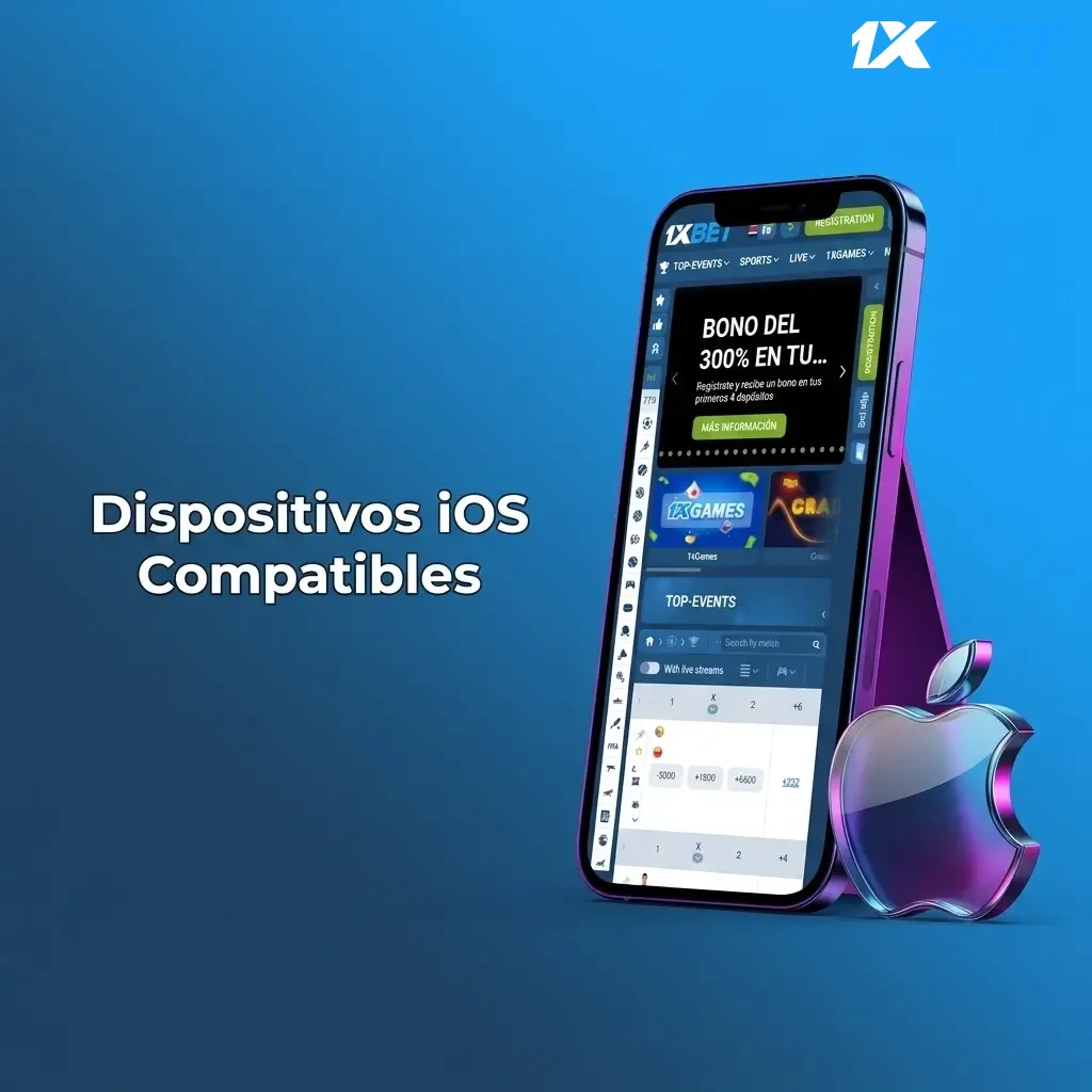 Dispositivos iOS compatibles con 1xbet: iPhone, iPad y iPod touch con acceso directo en Safari