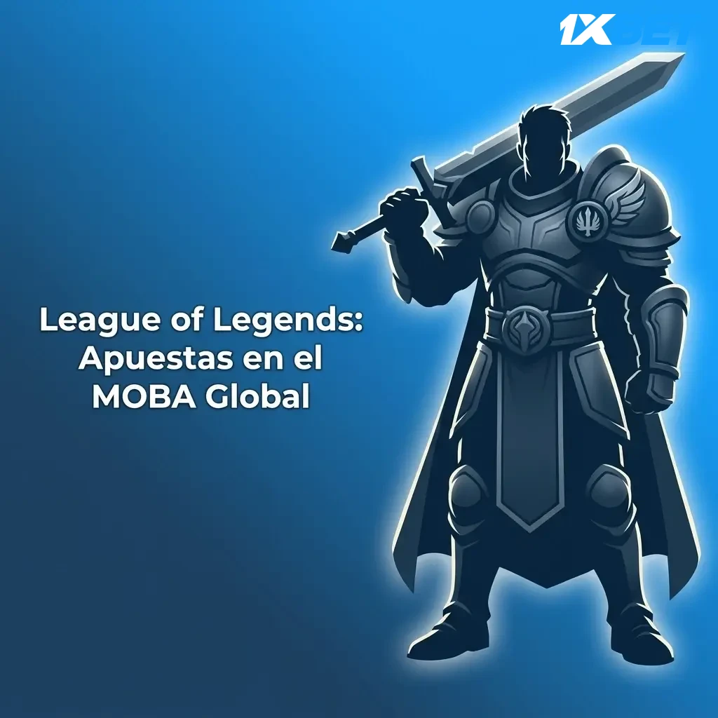 Apuestas en League of Legends: Worlds, MSI, LCS y más torneos en 1xbet para apostar en vivo
