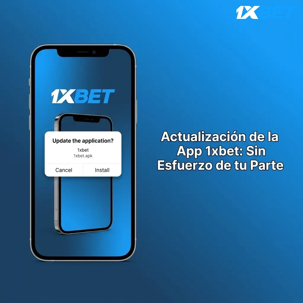 Actualización automática de la app 1xbet para iOS sin intervención del usuario, siempre con la versión más reciente