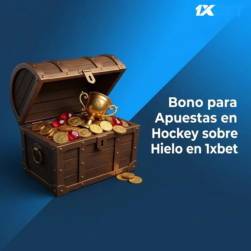 Bono de bienvenida 1xbet para apuestas en hockey sobre hielo, duplica tu primer depósito