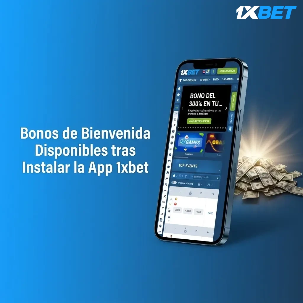 Bonos de bienvenida en app 1xbet: hasta 1.000.000 CRC en casino y 98.000 CRC en deportes para Costa Rica