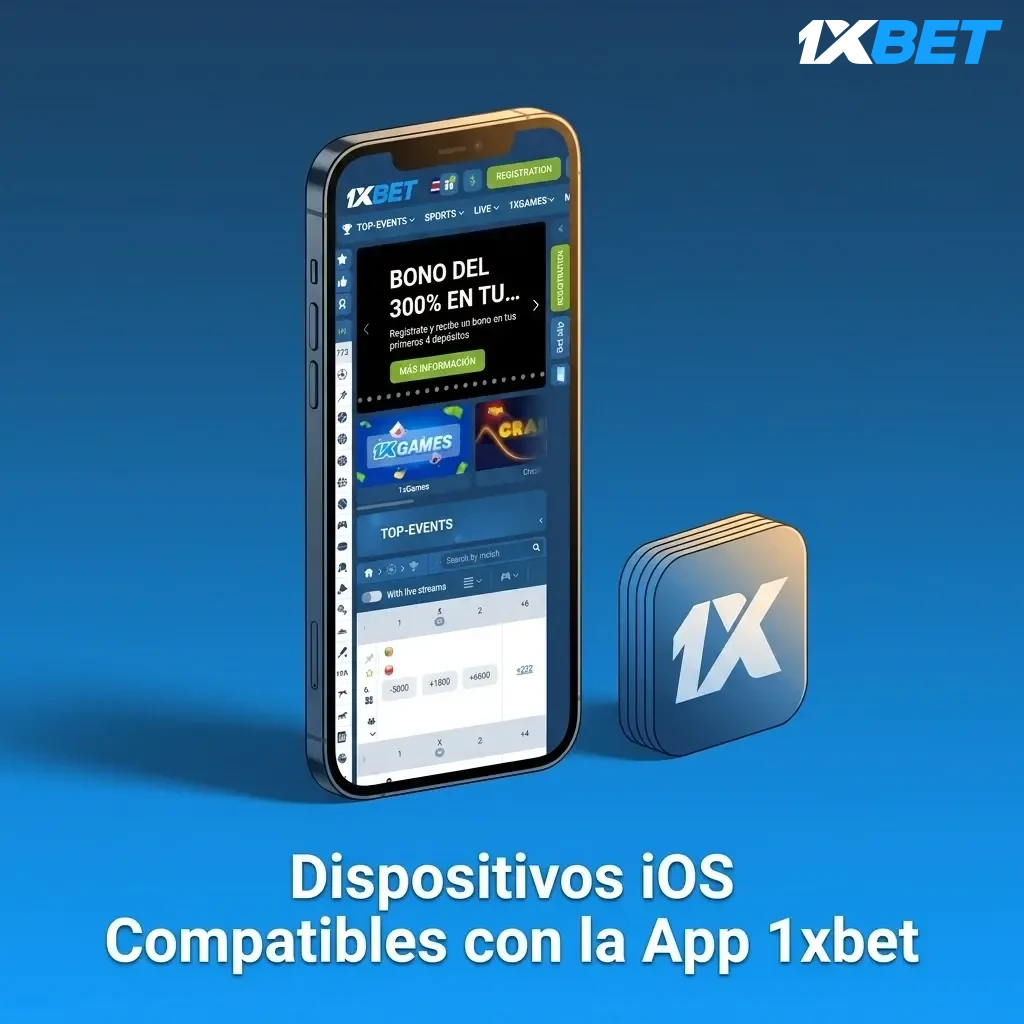 iPhone e iPad compatibles con app 1xbet PWA en iOS 14 o superior, incluyendo iPhone 15 Pro Max e iPad Pro.