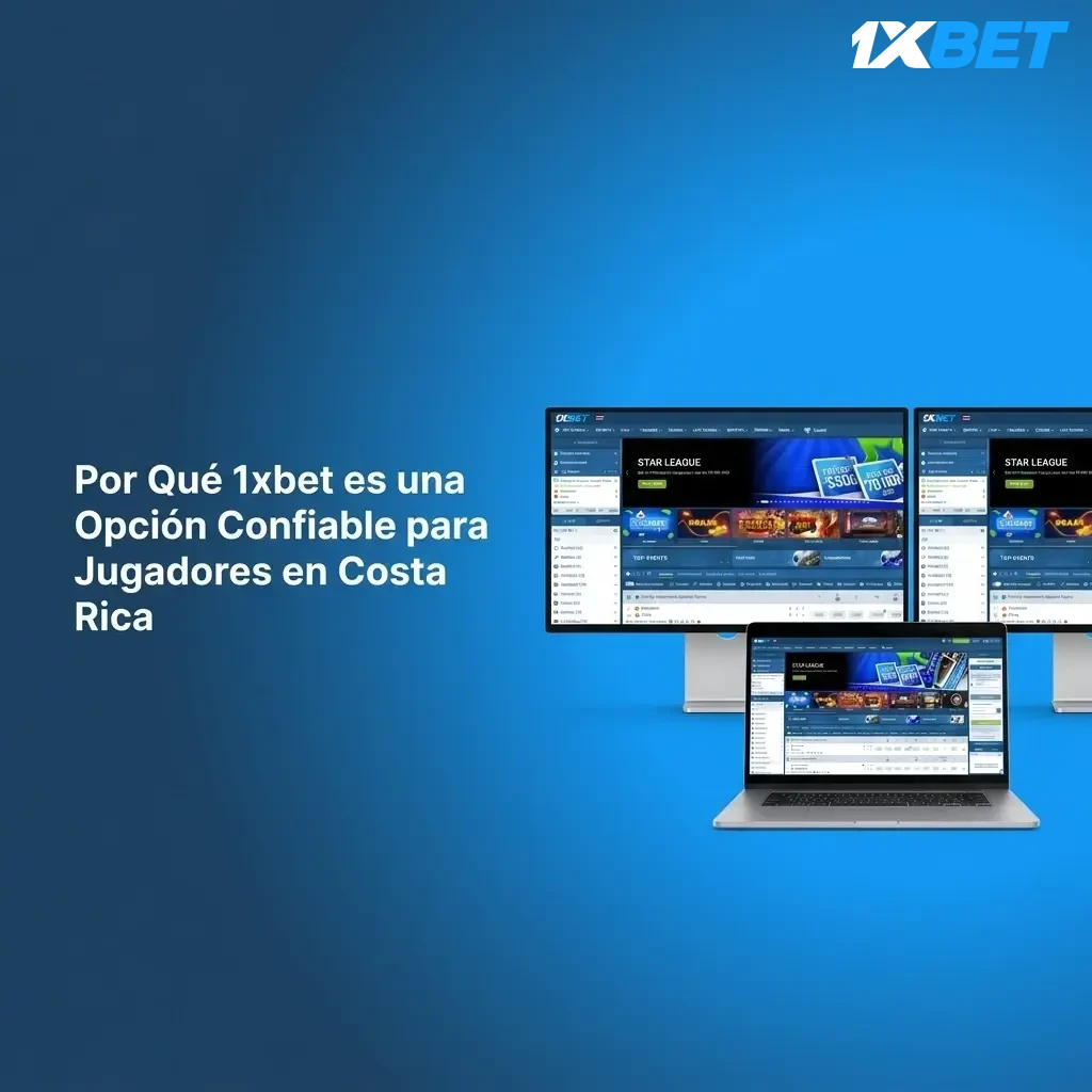 Plataforma de apuestas 1xbet en Costa Rica: seguridad SSL, app móvil y más de 40 deportes disponibles